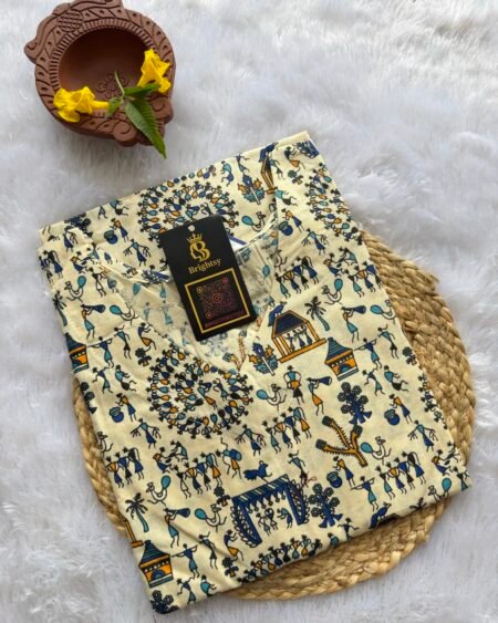 Kalamkari Cotton Kurtis