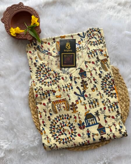 Kalamkari Cotton Kurtis