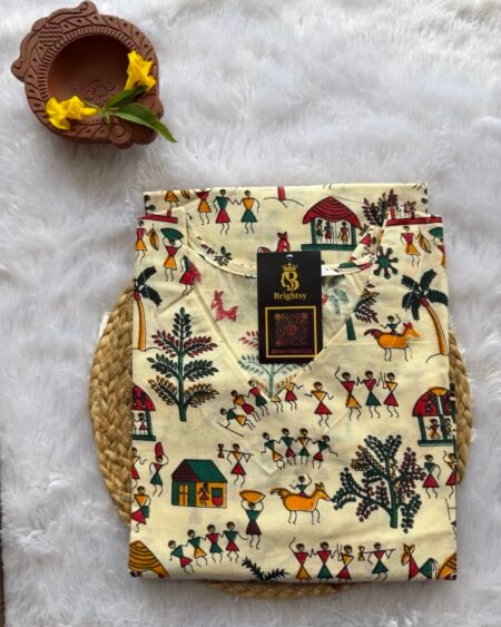 Kalamkari Cotton Kurtis